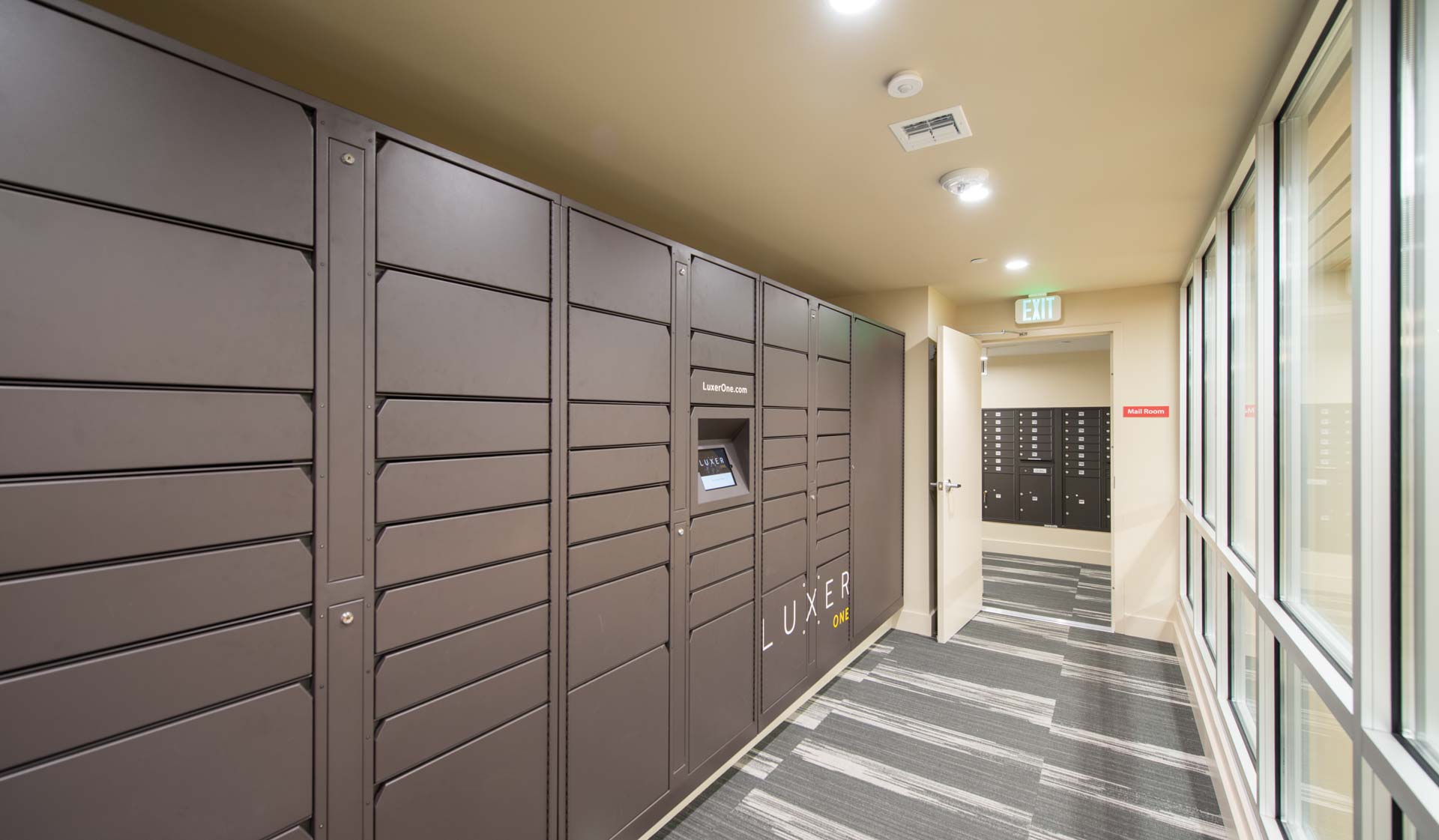 24-hour safe and secure automated package pickup
