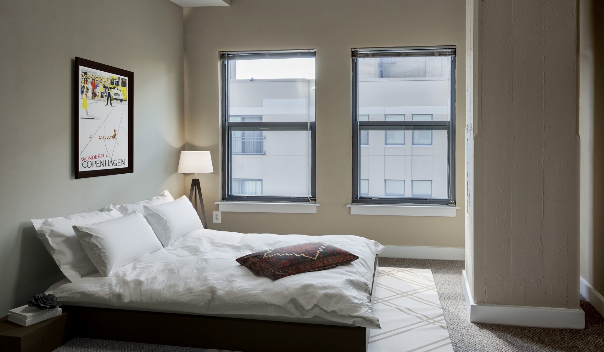 Bedrooms with plenty of natural light
