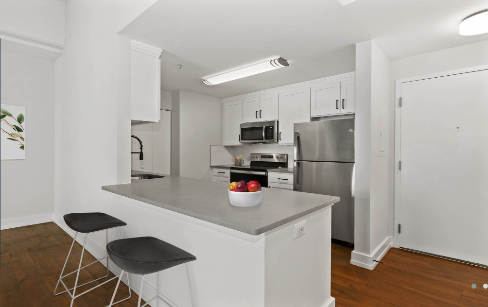 Renovated kitchens with premium finishes are available for upgrade. Ask the leasing team for more details.